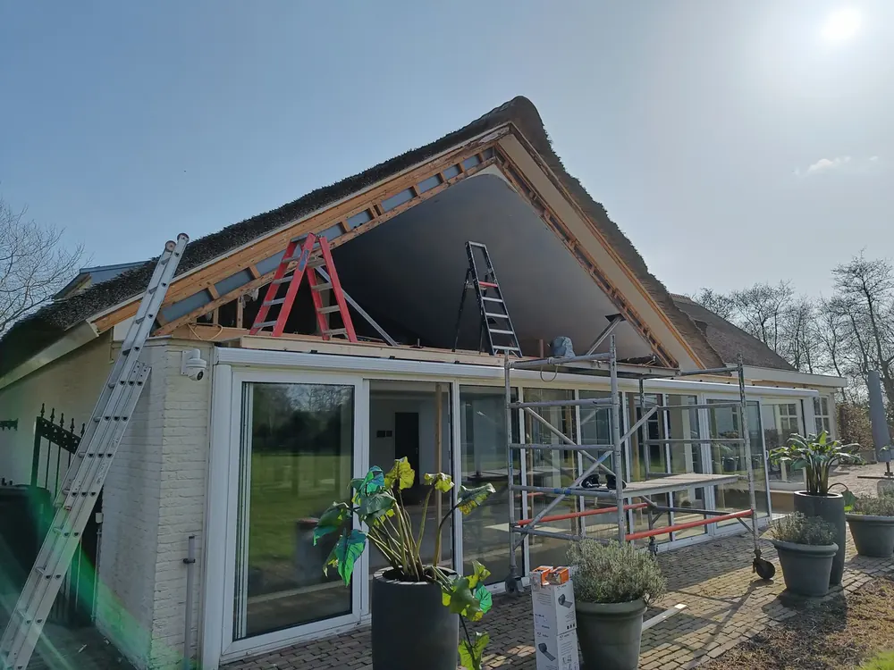 Verbouwing, Bouwbedrijf R. Vlieland
